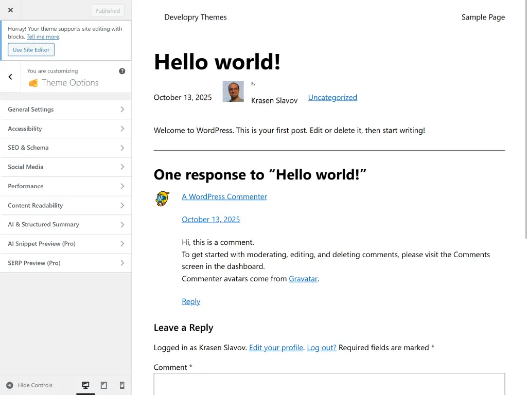 Feature Screenshot Image