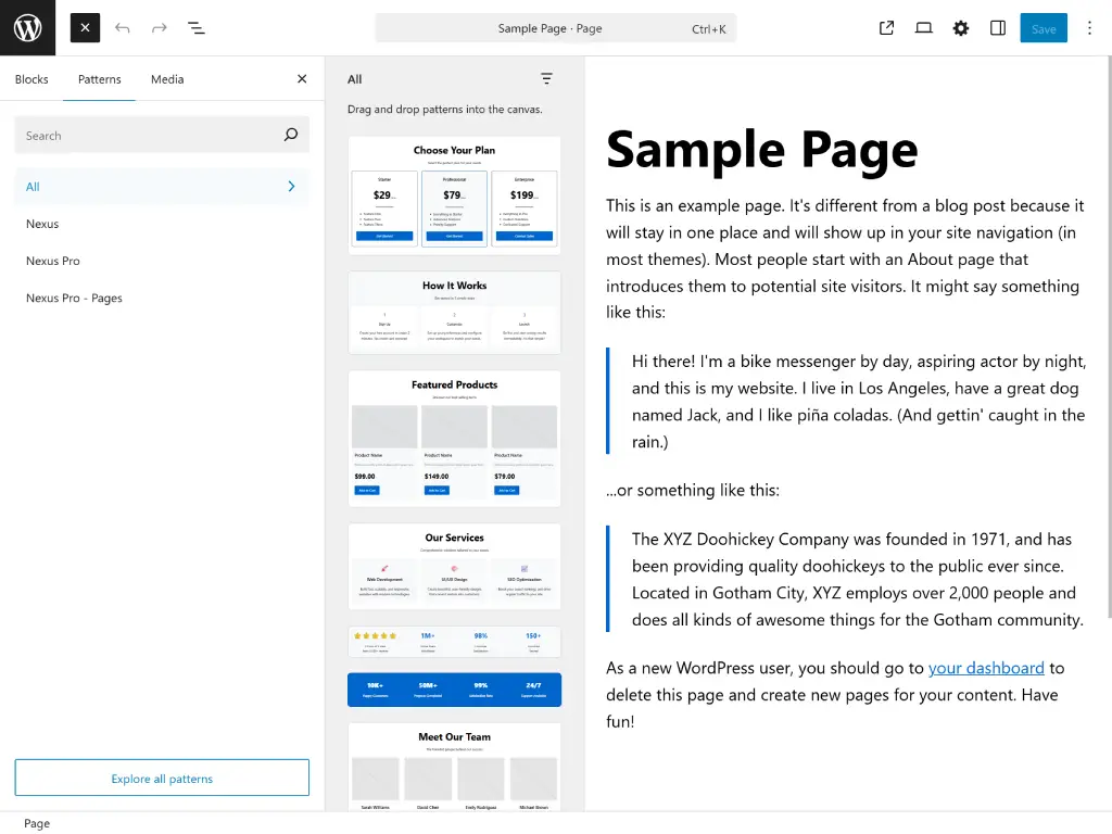 Feature Screenshot Image